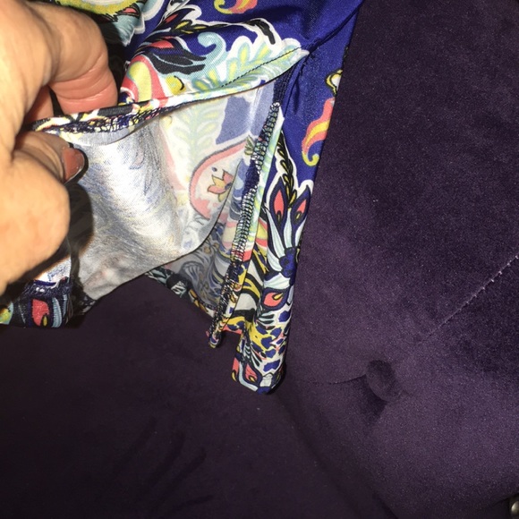 NAVY WITH OTHER GREAT COLORS-DRESS/COVER-UP - Picture 6 of 8